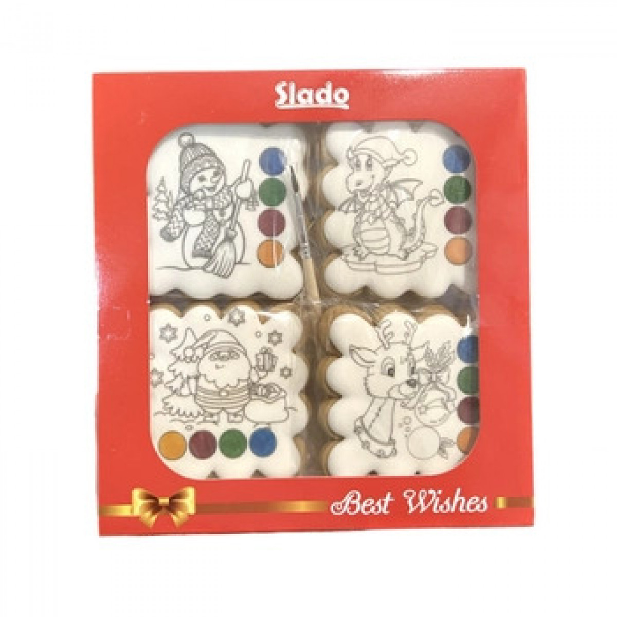 Подарунковий набір "Slado" пряники, 176г, Україна