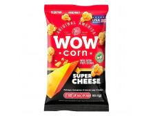 Попкорн "WOWCORN" Суперсир зі смаком сиру Чеддер, 80г