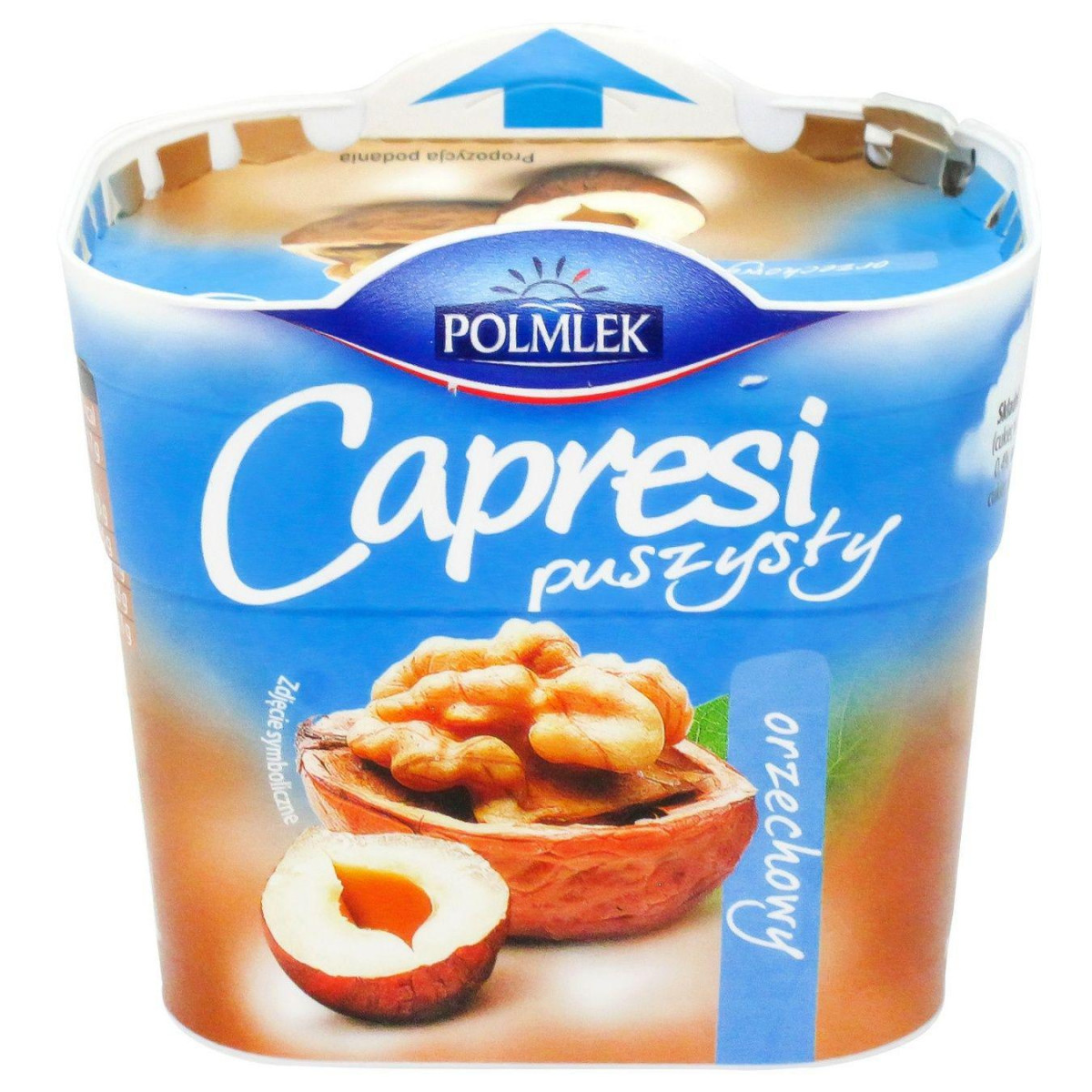Повітряний сир "Polmek" з горіхом, 150г, Польща