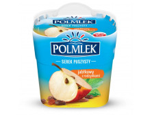 Повітряний сир "Polmek" з яблуком, 150г, Польща