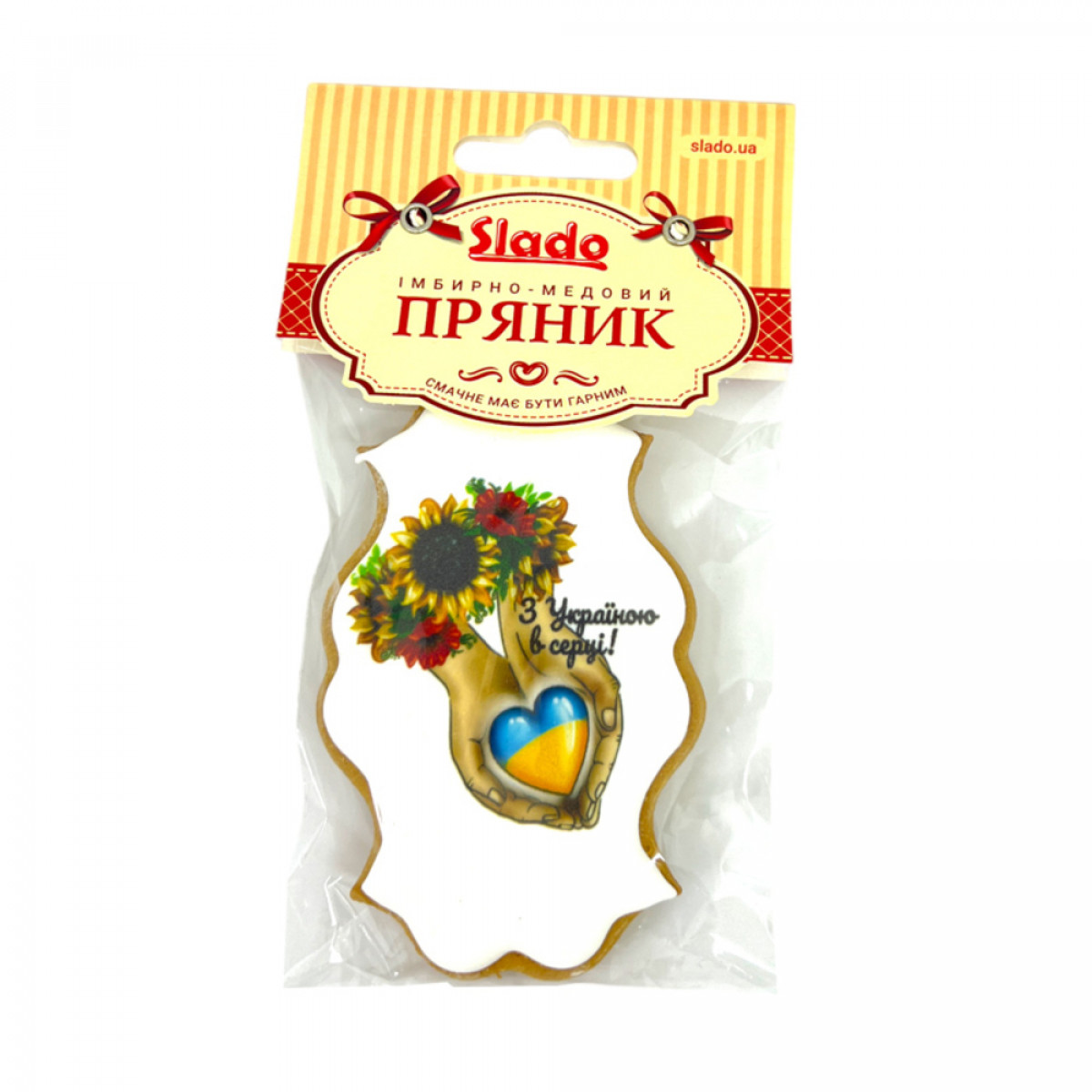 Пряник "Slado" Медово-імбирний великий, 55г, Україна