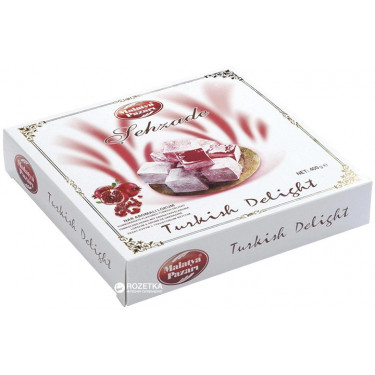 Рахат-Лукум "Malatya Pazari" гранатовий, 400г, Туреччина