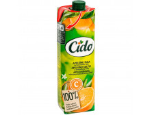 Сік апельсиновий 100% "CIDO" 1л.