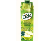 Сік яблучний100%"CIDO" 1л.