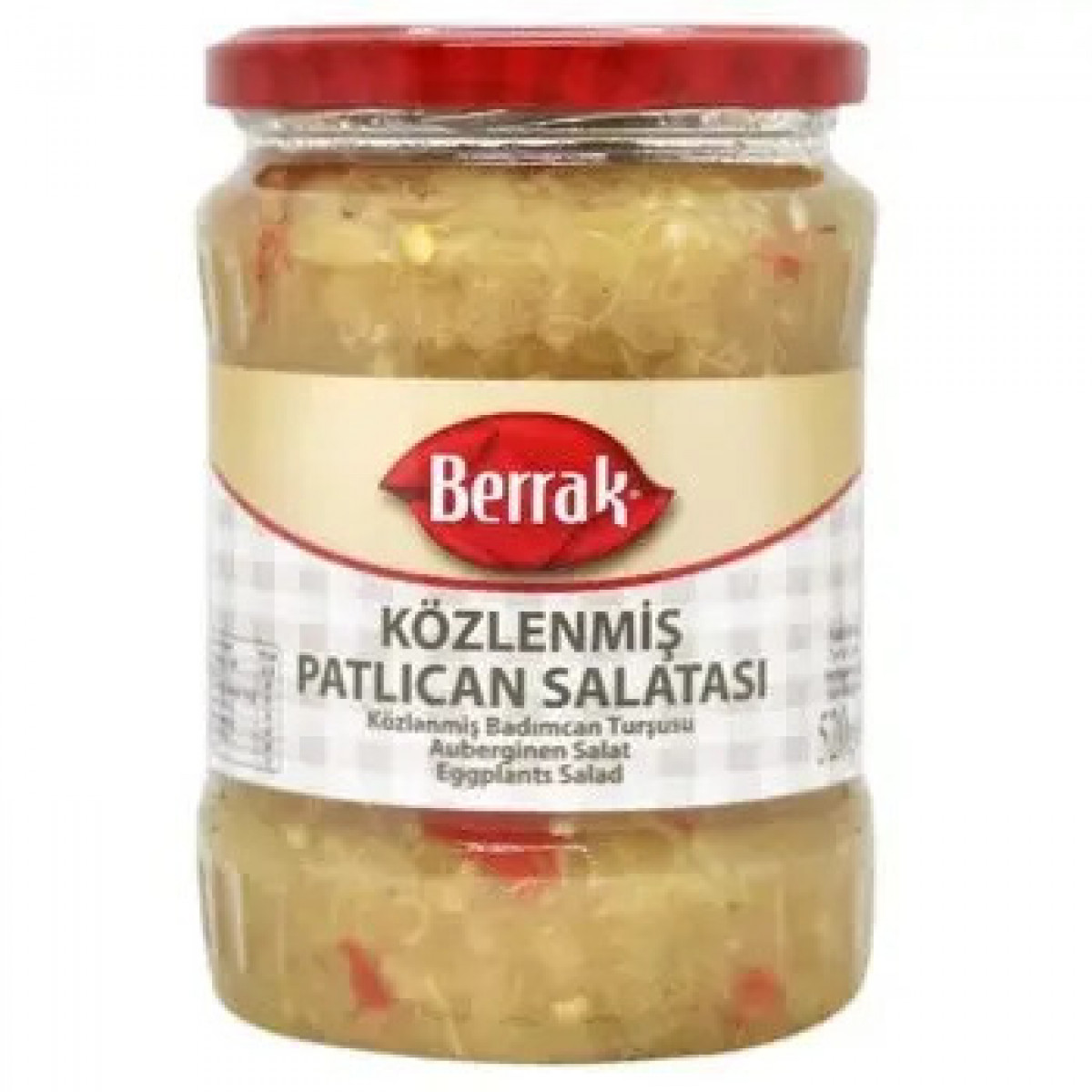 Салат "Berrak" із смажених баклажанів та перцю, 0.58л, Туреччина