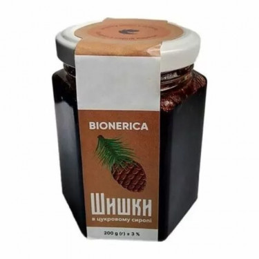 Шишки у цукровому сиропі "Bionerica" , 200г, Україна