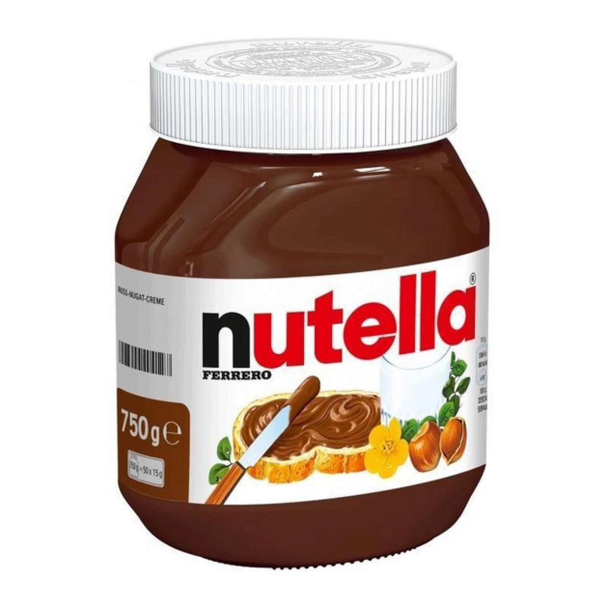 Шокол. паста "Nutella" 750 г, Італія