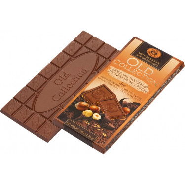 Шоколад "Biscuit Chocolate" молочний з подрібленим горіхом, 100г, Україна