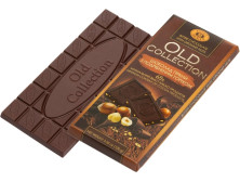 Шоколад "Biscuit Chocolate" OLD Collection гіркий з горіхом, 100г