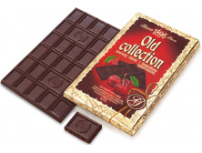 Шоколад "Biscuit Chocolate" OLD Collection гіркий з вишнею, 200г
