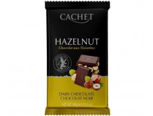 Шоколад "Cachet" чорний з фундуком, 300 г