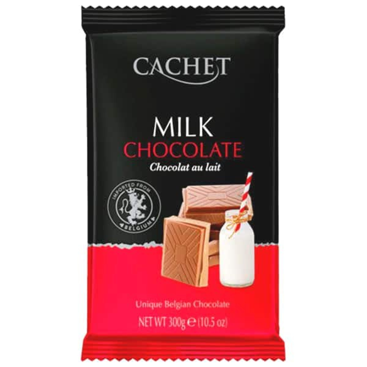 Шоколад "Cachet" молочний, 300 г, Бельгія