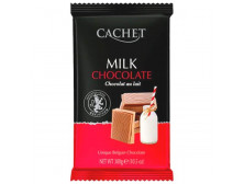 Шоколад "Cachet" молочний, 300 г, Бельгія