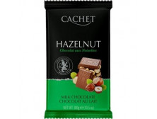Шоколад "Cachet" молочний з фундуком, 300 г