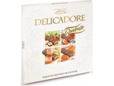 Шоколад "Delicadore Quadratto" 4 смаки, 200 г