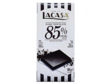 Шоколад "Lacasa" Шоколад чорний 85%, 100г