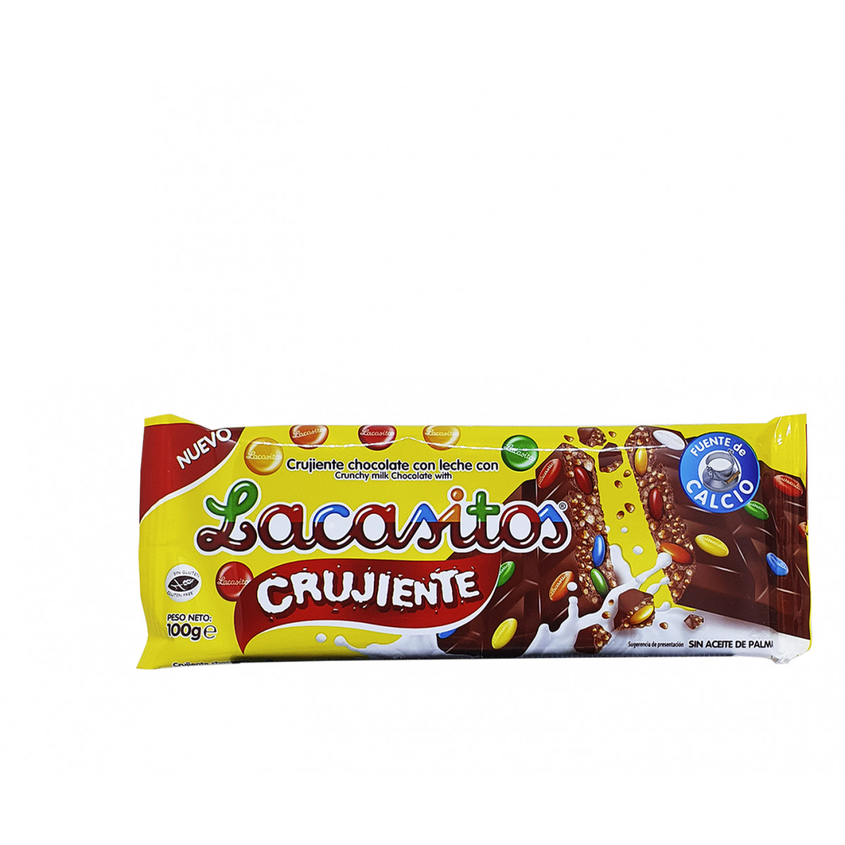 Шоколад"Lacasitos" Кранчі Драже, 100гр, Іспанія