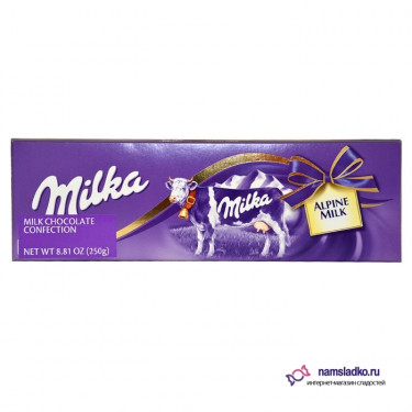 Шоколад "Milka" Alpine Milk, 250g, Швейцарія