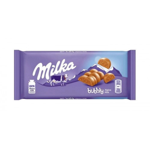 Шоколад "Milka" Bubbly, 90g