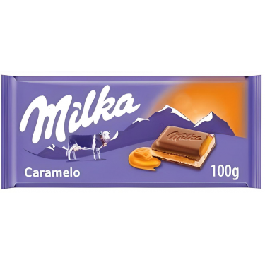 Шоколад "Milka" Caramelo, 100g, Швейцарія