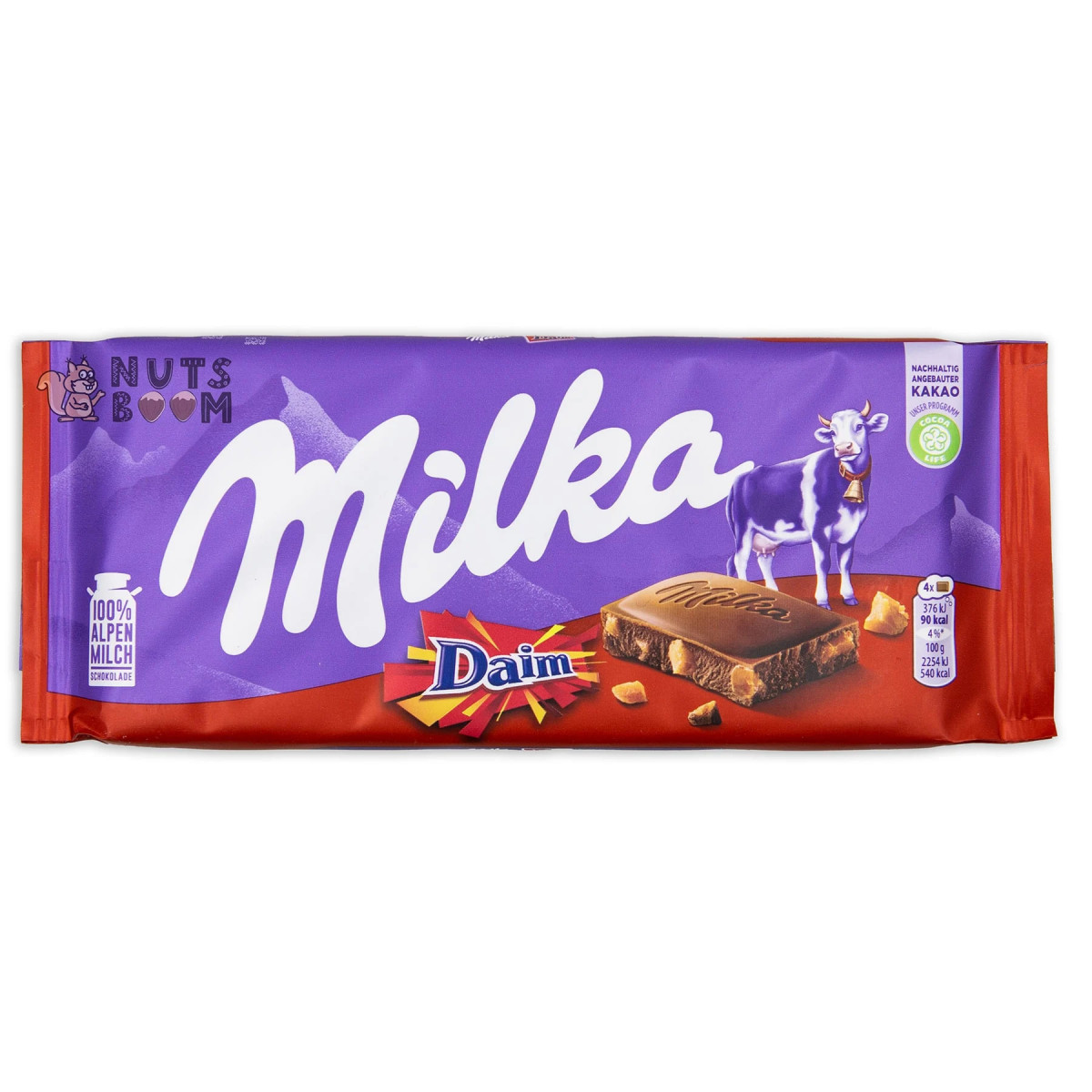 Шоколад "Milka" Daim, 100g, Швейцарія