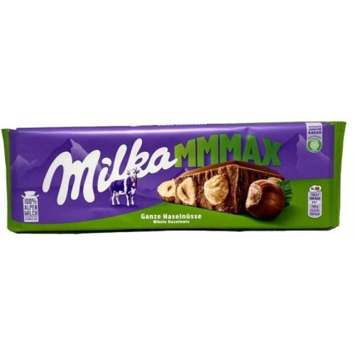 Шоколад "Milka" ganze Haselnusse, 270г