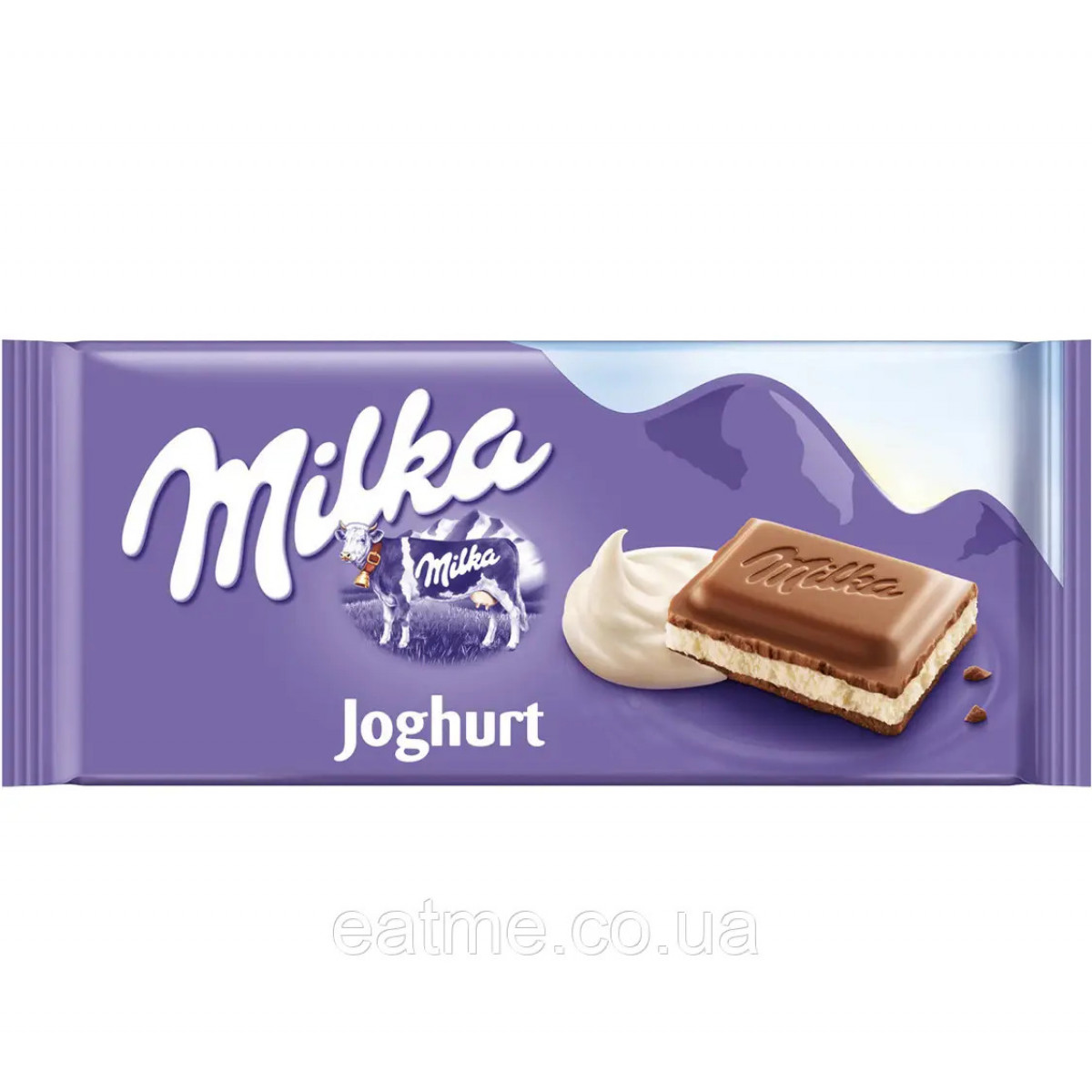 Шоколад "Milka" Yoghurt, 100g, Швейцарія