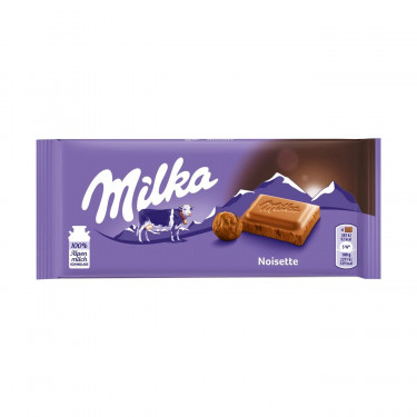 Шоколад "Milka" Noisette, 100g, Швейцарія