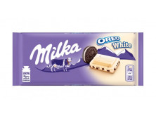 Шоколад "Milka" Oreo White, 100g, Швейцарія