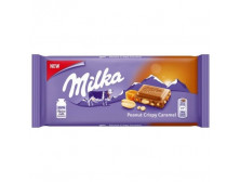Шоколад "Milka" Peanut Crispy Caramel, 90г