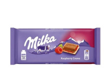 Шоколад "Milka" Raspberry Creme, 100g