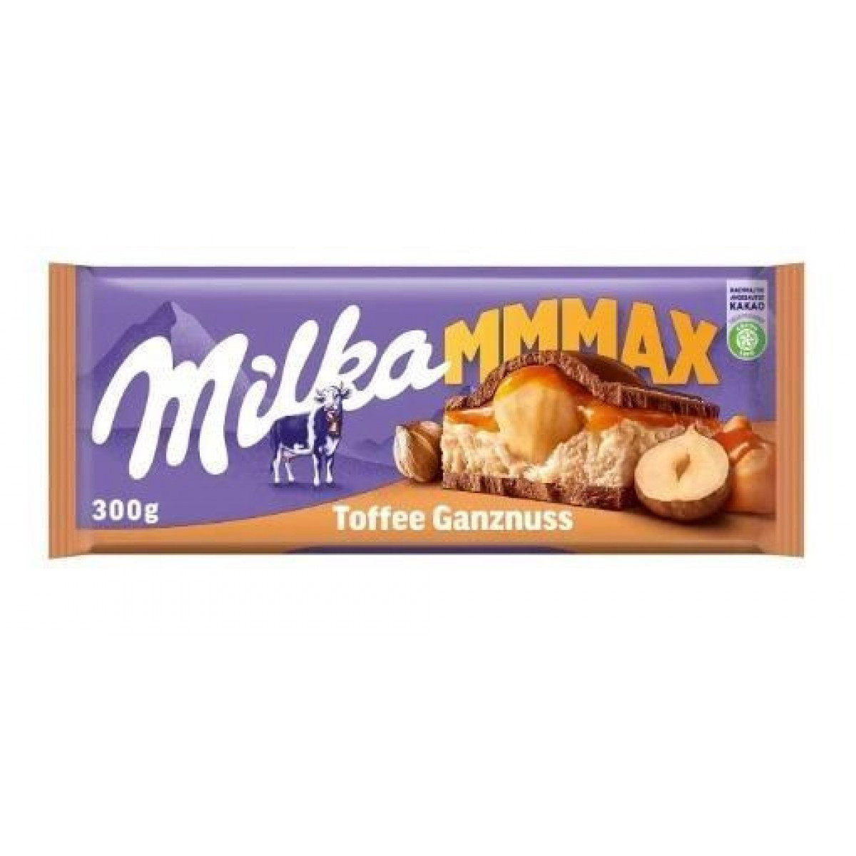 Шоколад "Milka" Toffee Ganznuss, 300g, Швейцарія