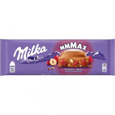 Шоколад "Milka" Trauben-Nuss, 270g, Швейцарія