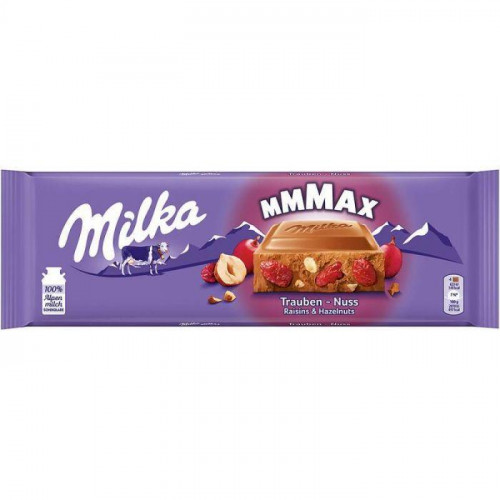 Шоколад "Milka" Trauben-Nuss, 270g