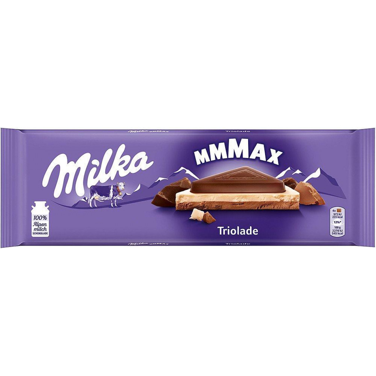 Шоколад "Milka" Triolade, 280g, Швейцарія
