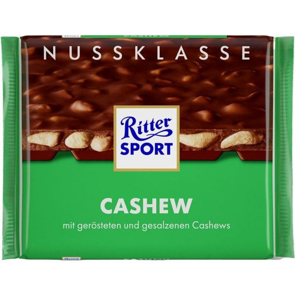 Шоколад "Ritter Sport" Cashew, 100г, Німеччина