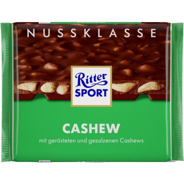 Шоколад "Ritter Sport" Cashew, 100г, Німеччина
