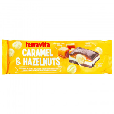 Шоколад "Terravita" йогурт та карамель, 235г, Польща