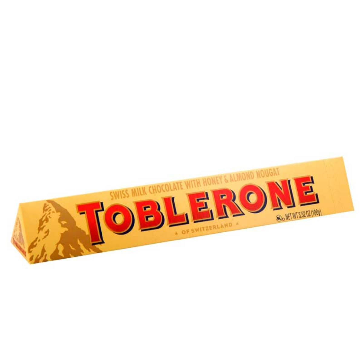 Шоколад "Toblerone" молочний, 100 г, Швейцарія