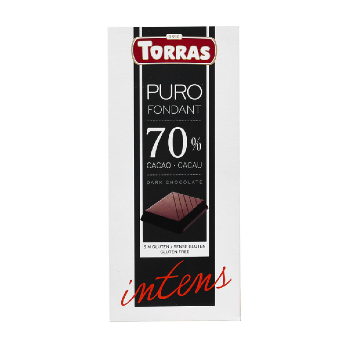 Шоколад "Torras" чорний 70% 200г, Іспанія