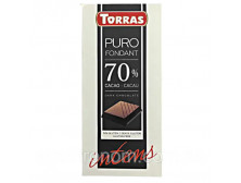 Шоколад "Torras" Fondant Dark 70%, 100g