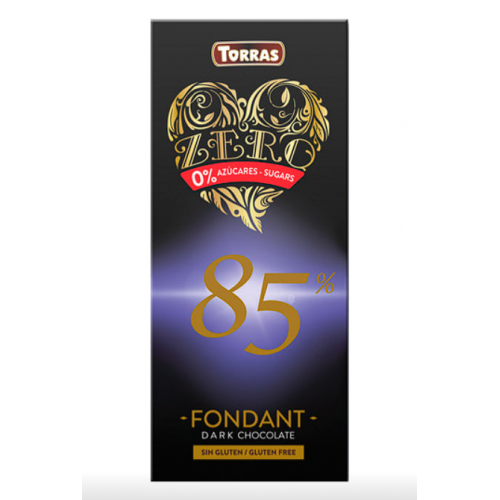 Шоколад "Torras" Fondant Dark 85% (без цукру), 100g