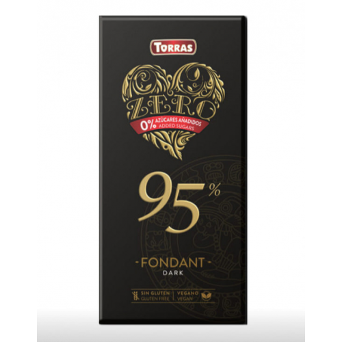 Шоколад "Torras" Fondant Dark 95% (без цукру), 100g