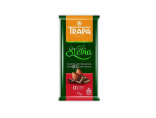 Шоколад "TRAPA" STEVIA чорний 80%, 75 г