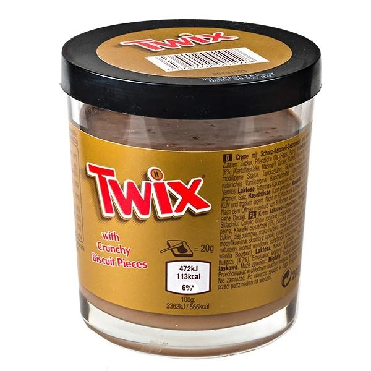 Шоколадна паста "Twix", 200 г, Великобританія