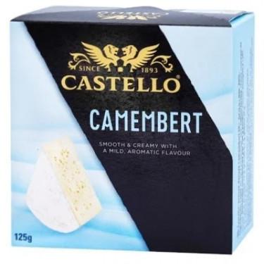 Сир "Castello" Камамбер, 125г, Польща