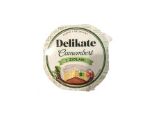 Сир "Delikate" Camembert z ziolami, 120г, Польща