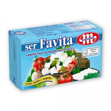 Сир фета "Favita" 270г, Польща