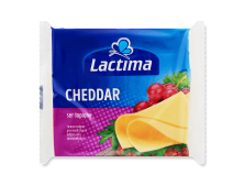 Сир "Lactima" Cheddar 130 г, Польща