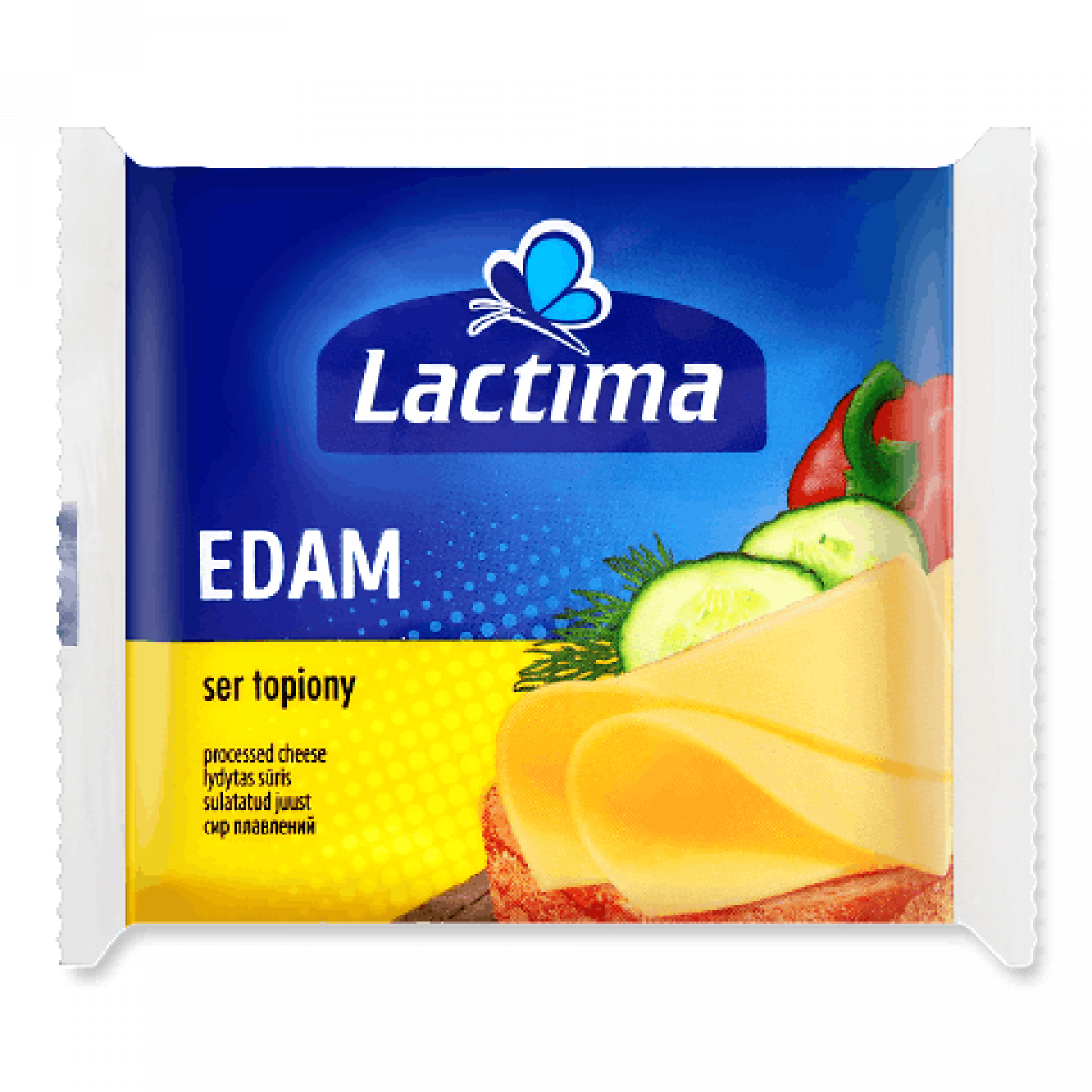 Сир "Lactima" Edam, 130г, Польща